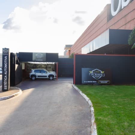 Logo da loja flávio´s estética automotiva