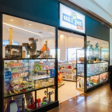 Logo da loja uai pet store