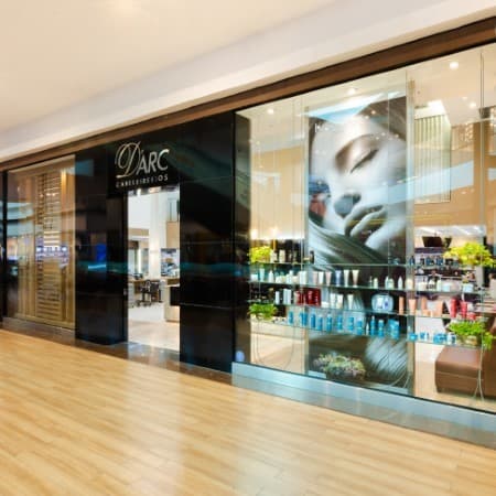 Logo da loja d´arc cabeleireiros