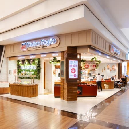 Logo da loja divino fogão