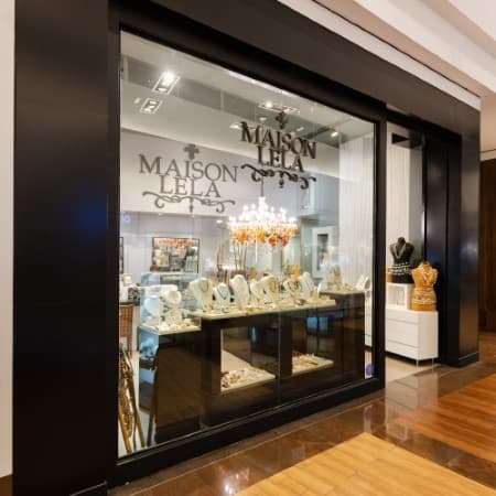 Logo da loja maison lela