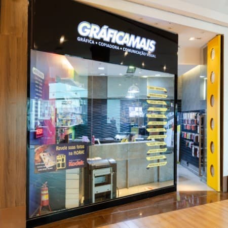 Logo da loja gráfica mais