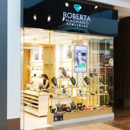Logo da loja roberta machado semijóias