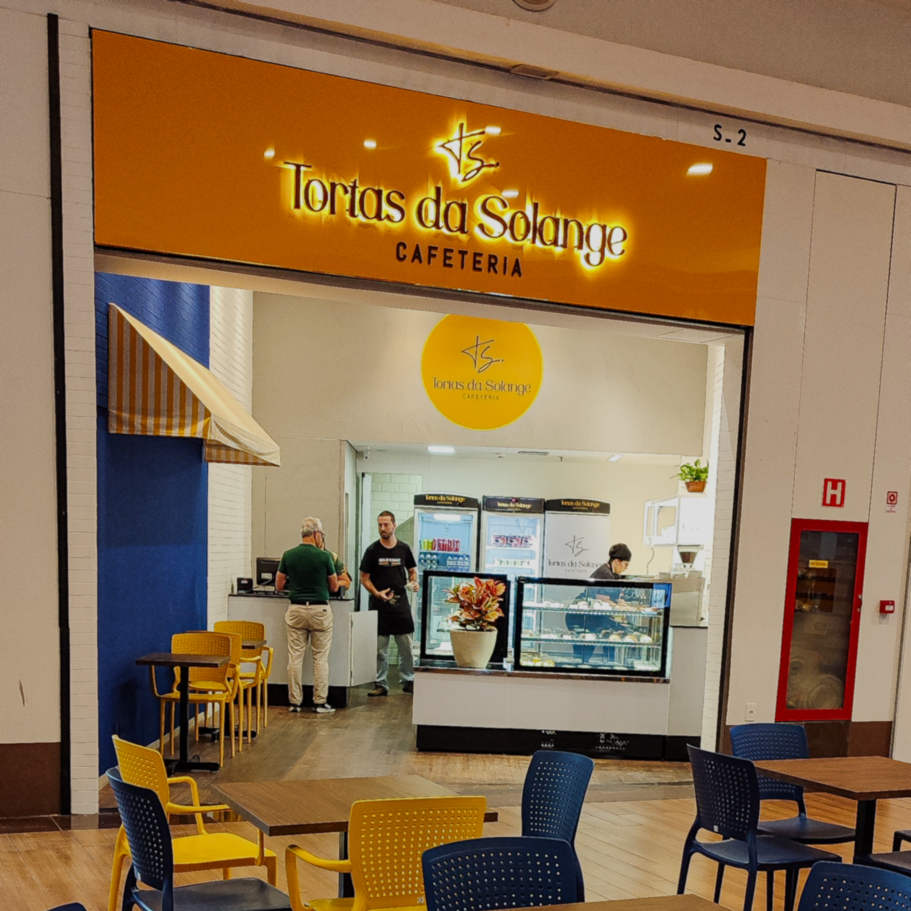 Logo da loja tortas da solange