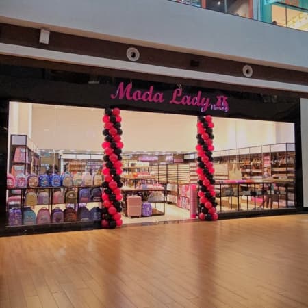 Logo da loja moda lady