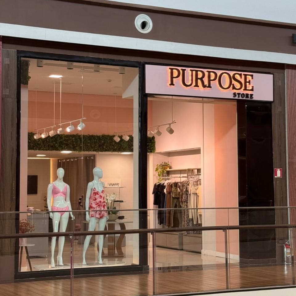 Logo da loja purpose store