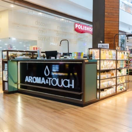 Logo da loja aroma & touch