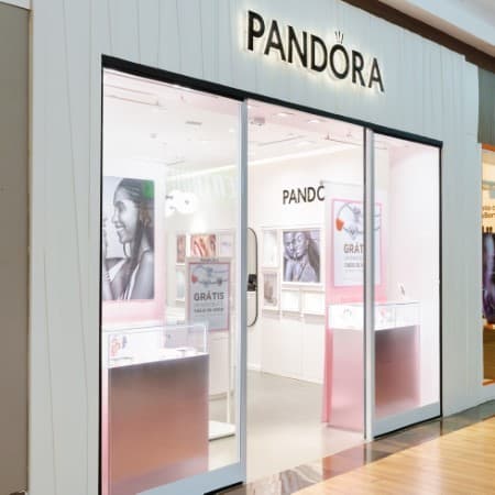 Logo da loja pandora
