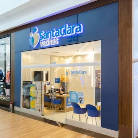 Logo da loja clinica de vacina santa clara