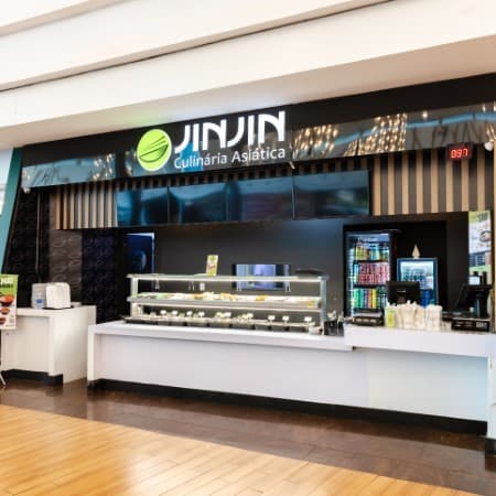 Logo da loja jin jin wok