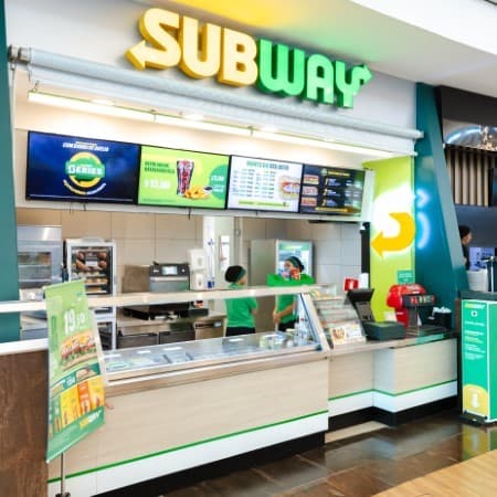 Logo da loja subway