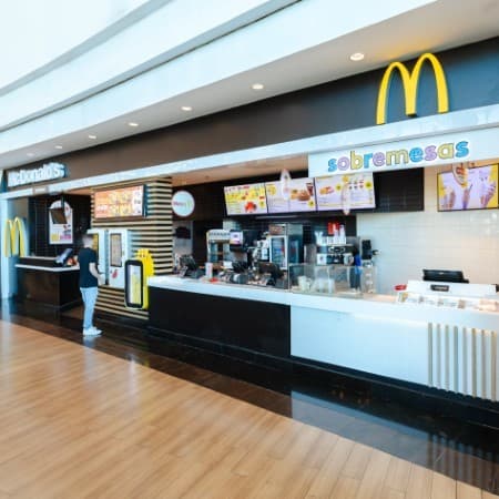 Logo da loja mc donald´s