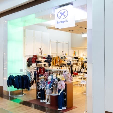 Logo da loja hering kids