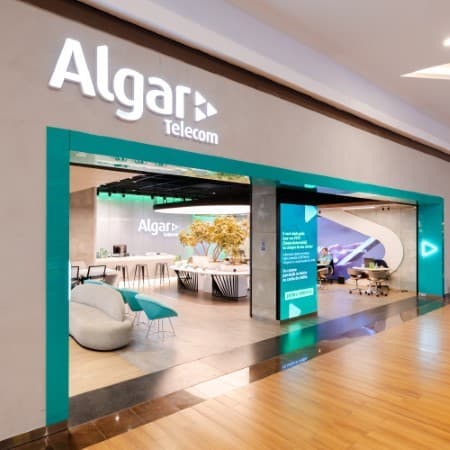Logo da loja algar telecom